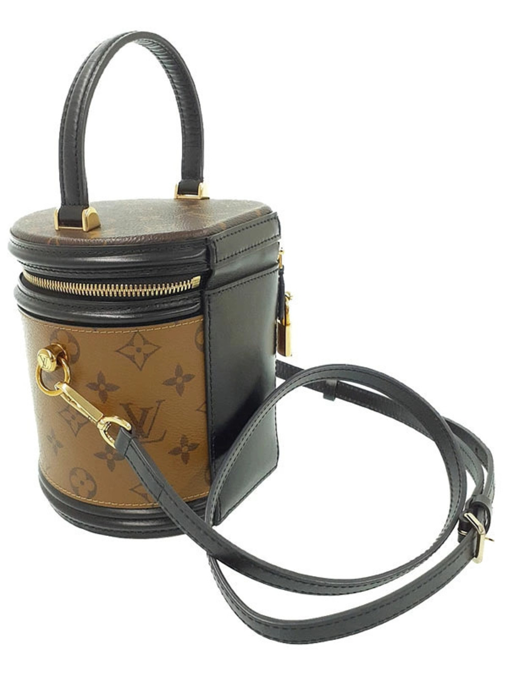 Louis Vuitton Bag Monogram Reverse Cannes Brown